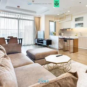  アパート Sens House Saigon - Serviced In Vinhomes Park ベトナム